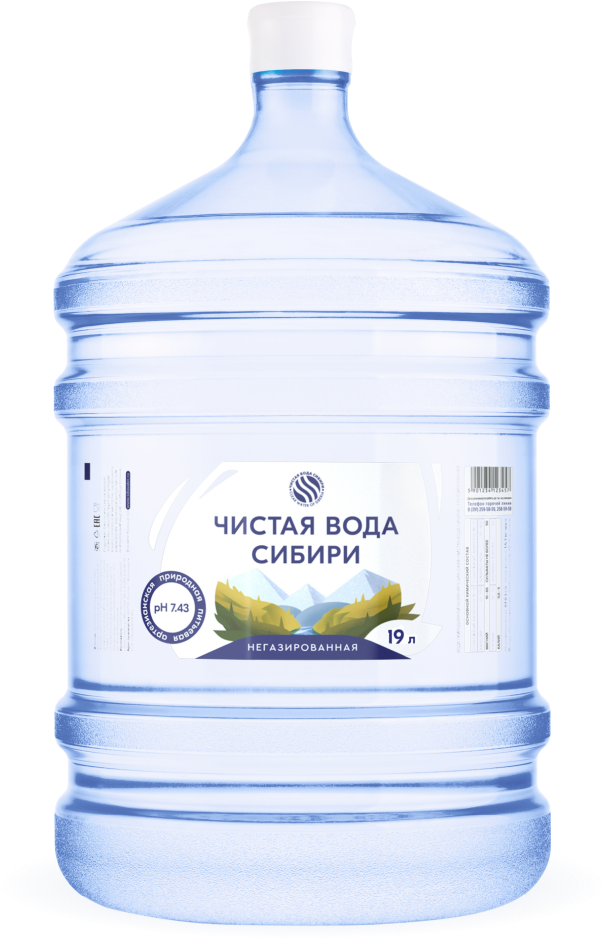 Вода питьевая «Чистая вода Сибири 19л»
